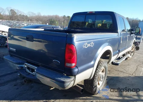 2005 Ford F-250 Lariat/Xl/Xlt из США, поврежденный, VIN 1FTSW21P85EC21807